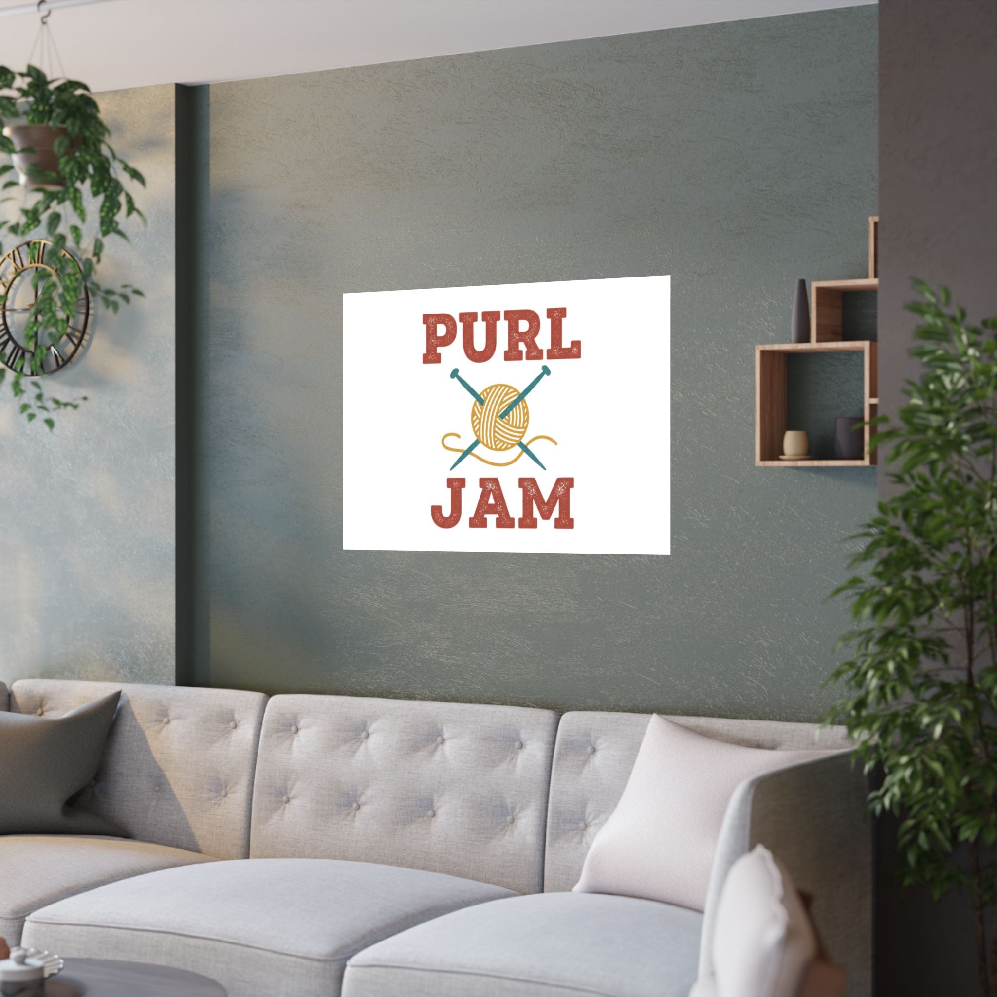 Purl Jam Poster