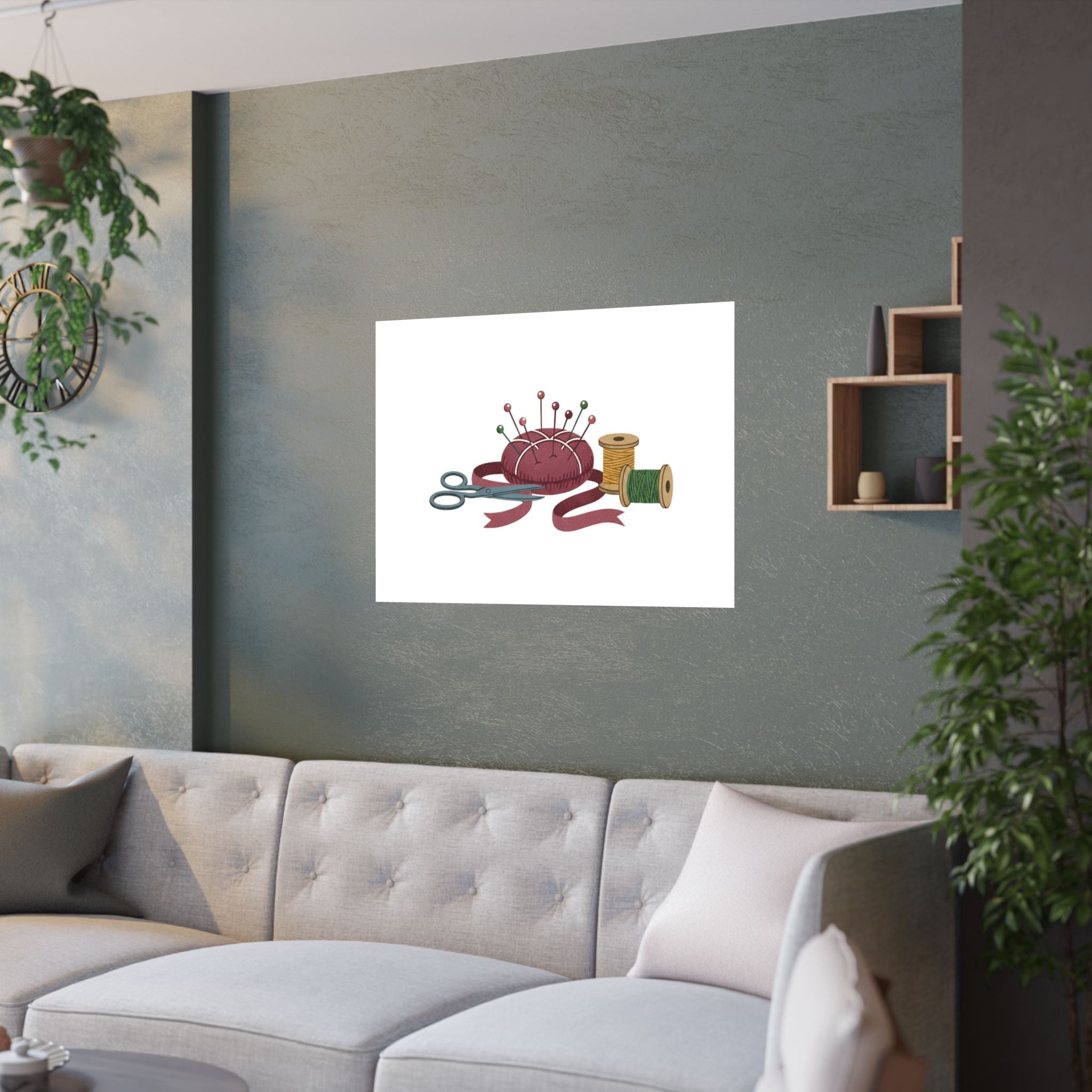 Quilting Still Life Poster