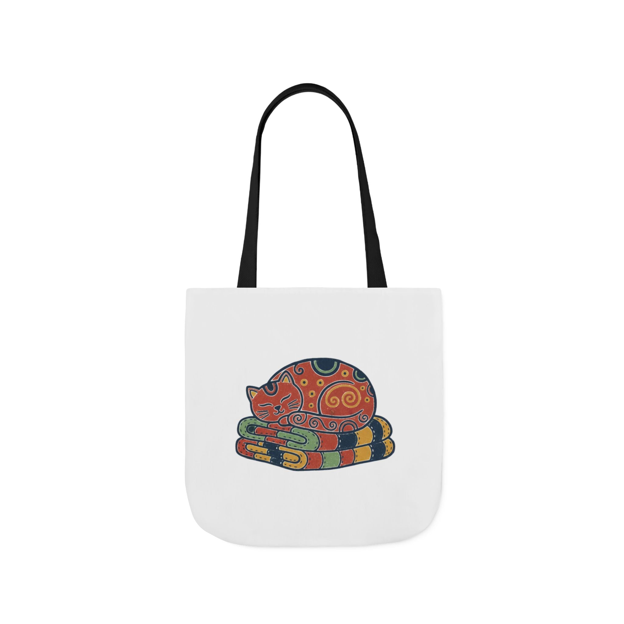Cat On Quilt Tote
