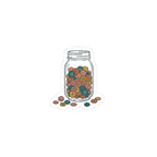 Button Jar Sticker