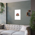 Cat On Quilt Poster