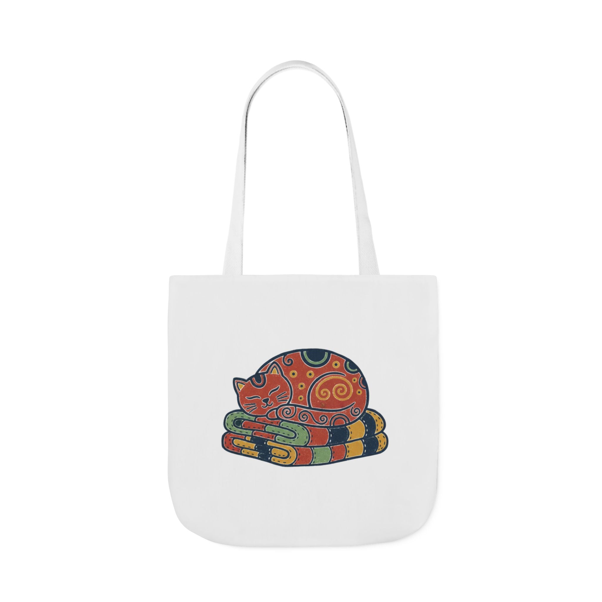 Cat On Quilt Tote