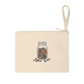 Button Jar Zip Pouch