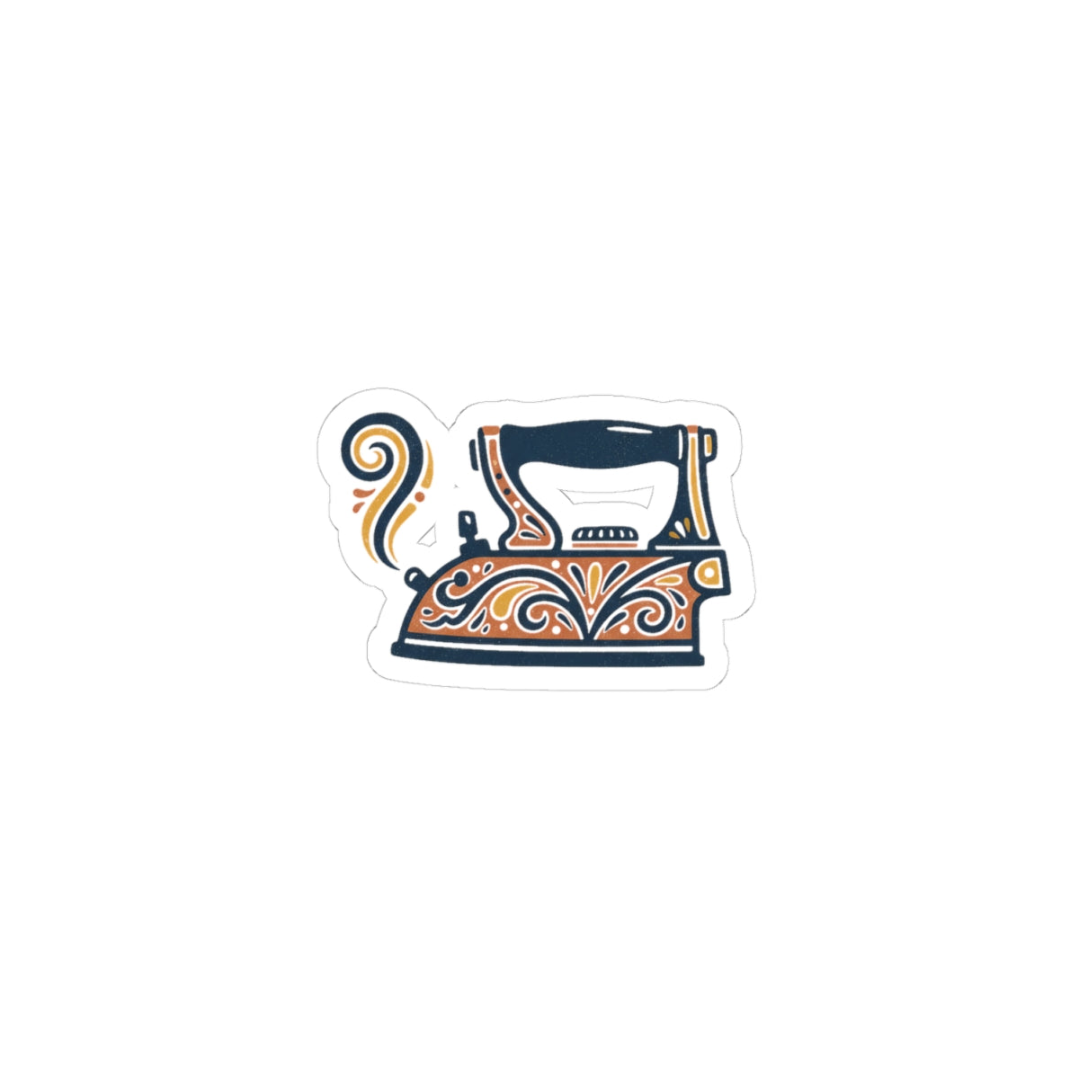 Vintage Iron Sticker