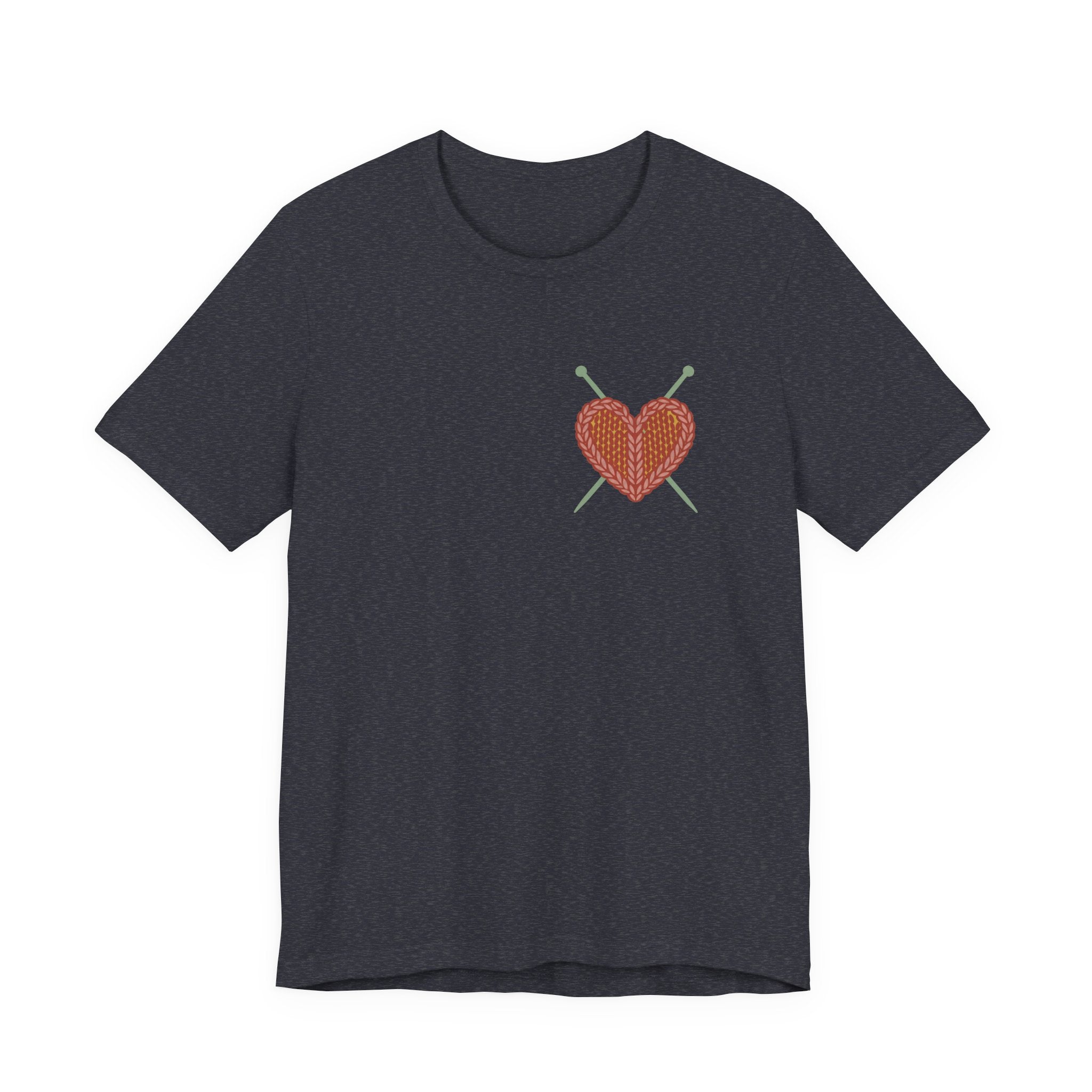 Knit Heart Shirt (Front & Back)