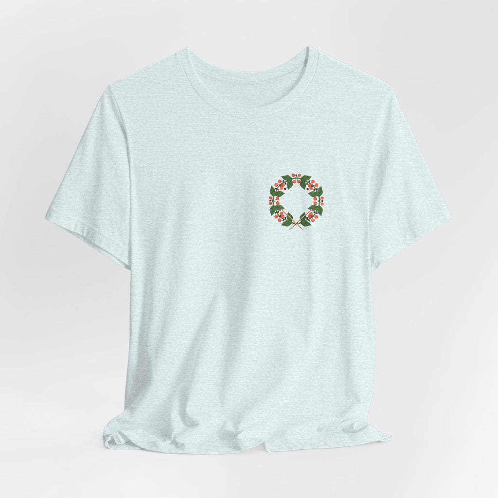Yarn Wreath Shirt (Pocket)