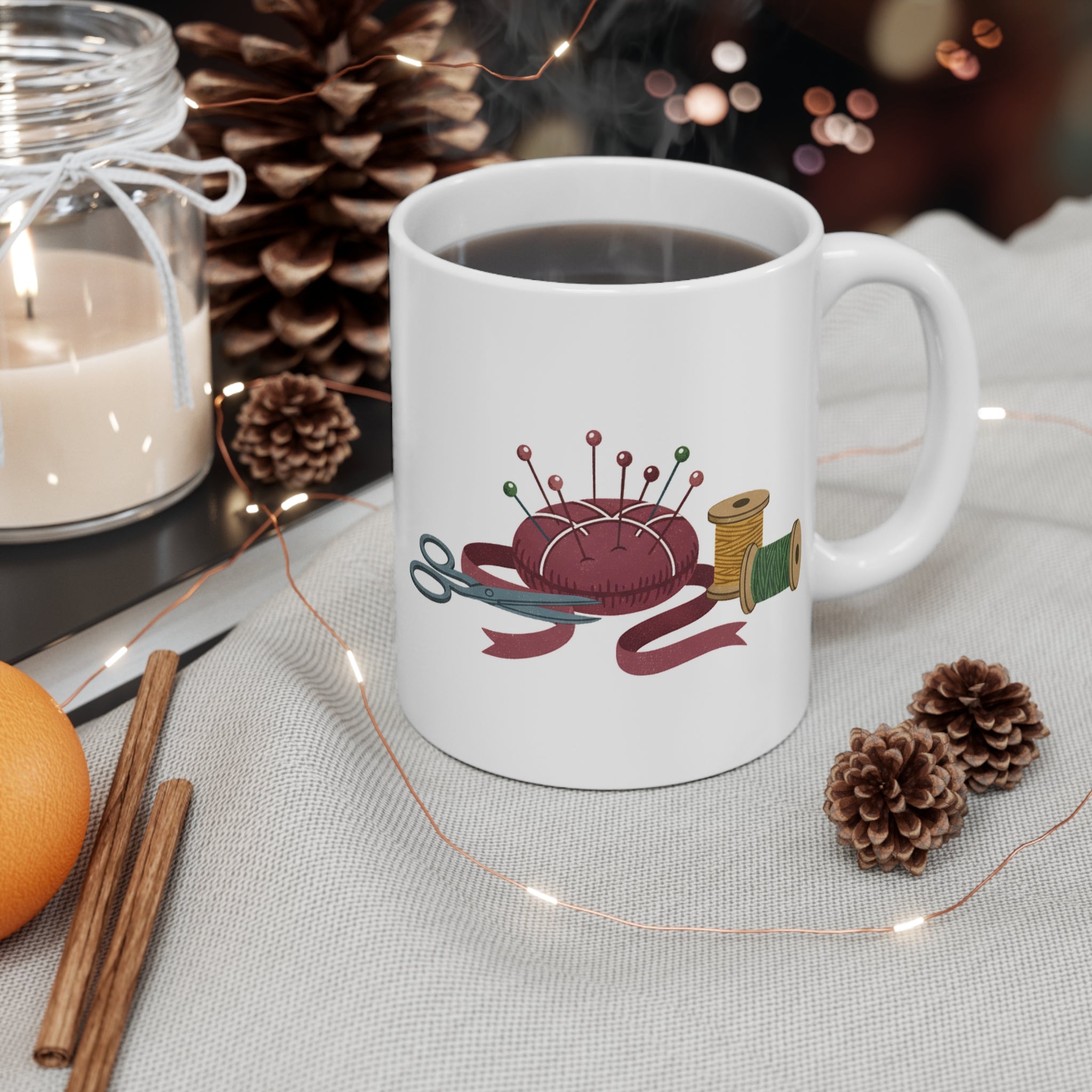 Quilting Still Life Mug