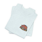 Cat On Quilt Shirt (Pocket)