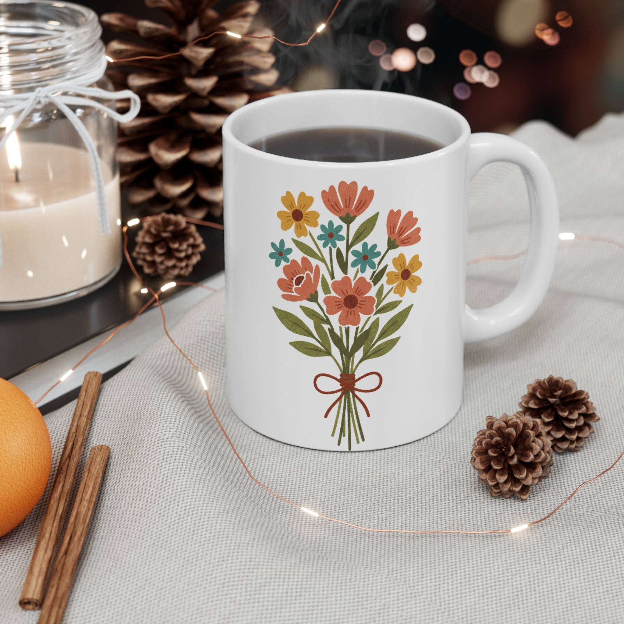 Wildflower Bouquet Mug
