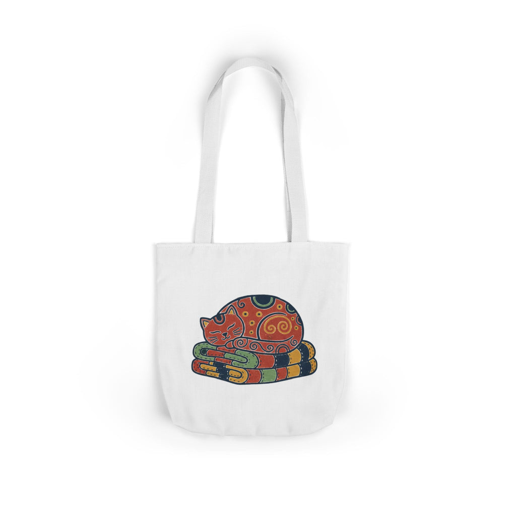 Cat On Quilt Tote