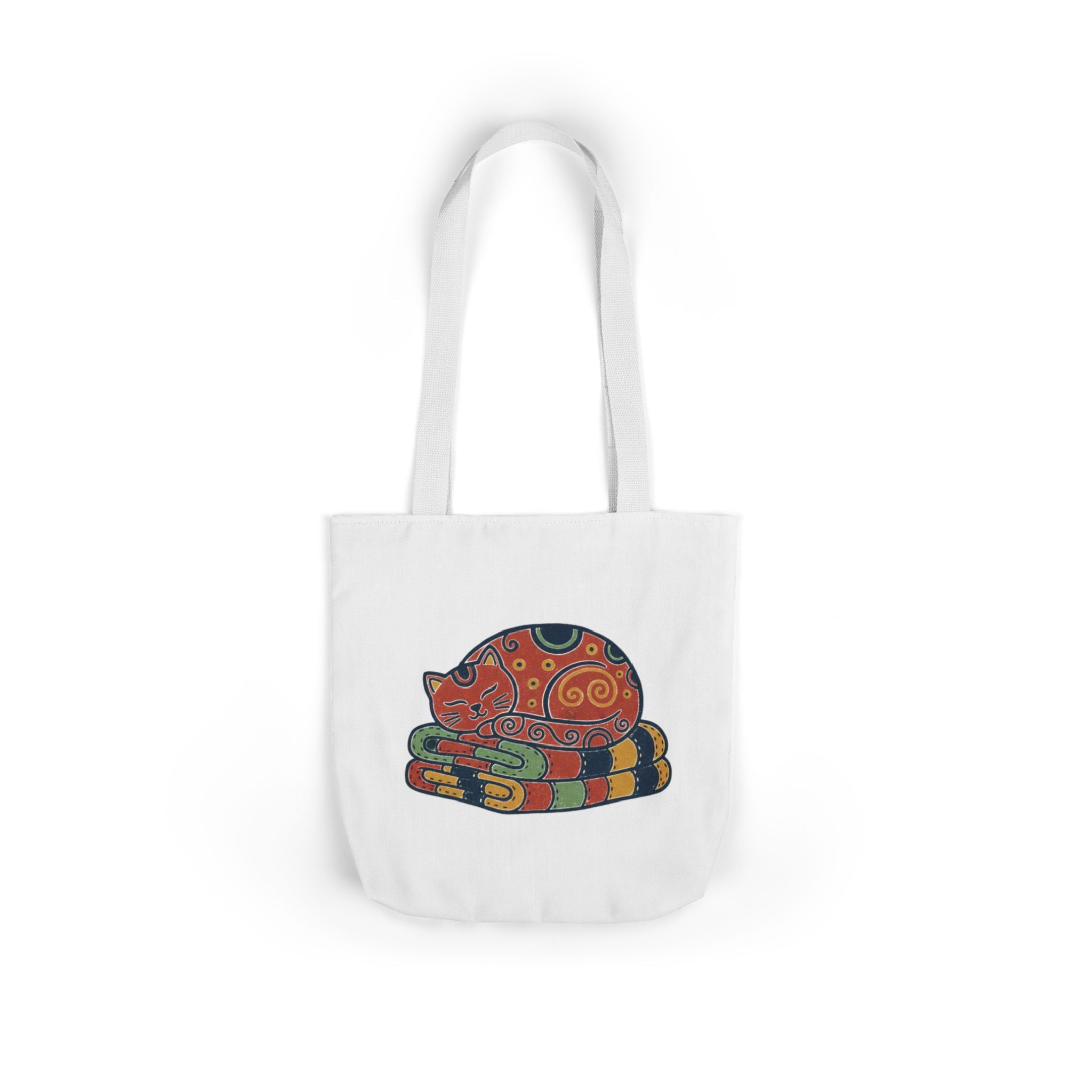 Cat On Quilt Tote