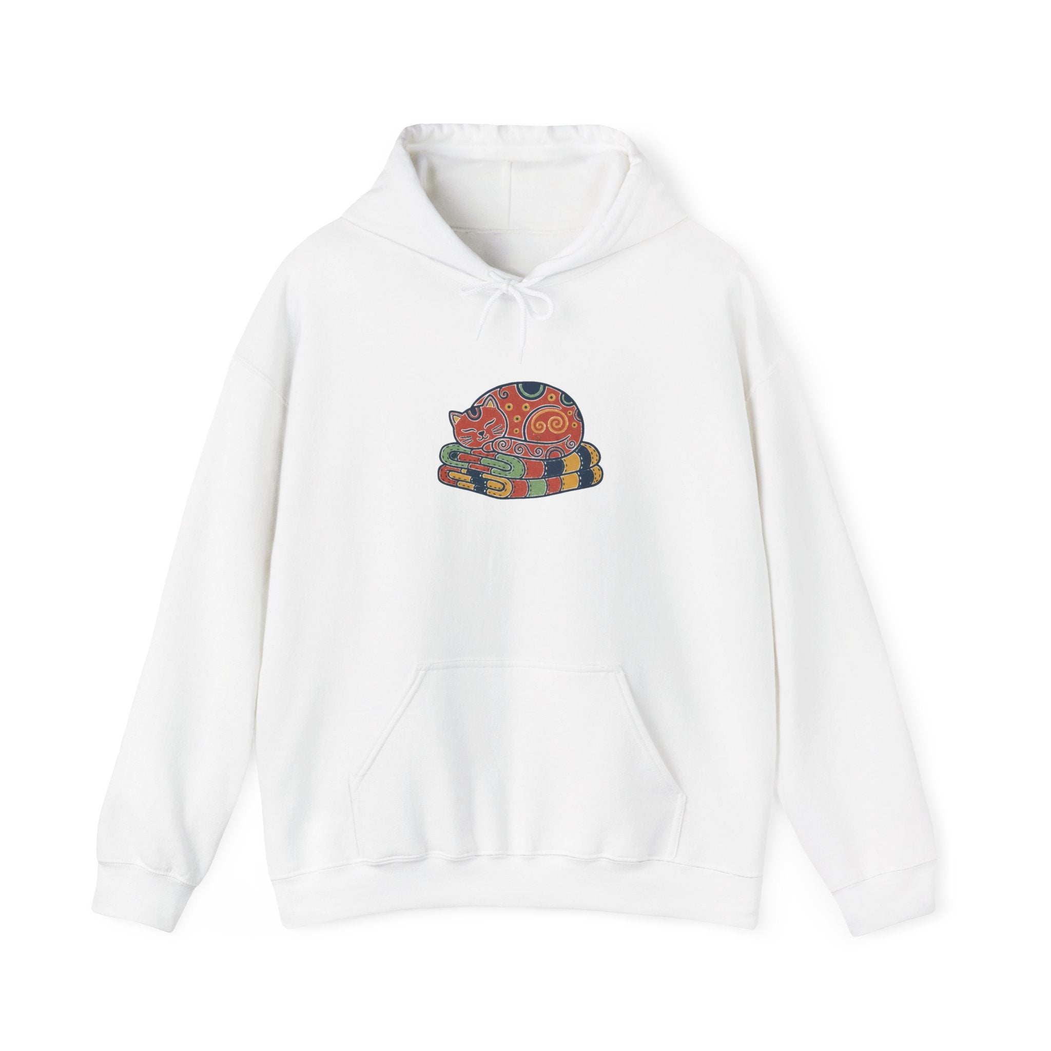 Cat On Quilt Hoodie
