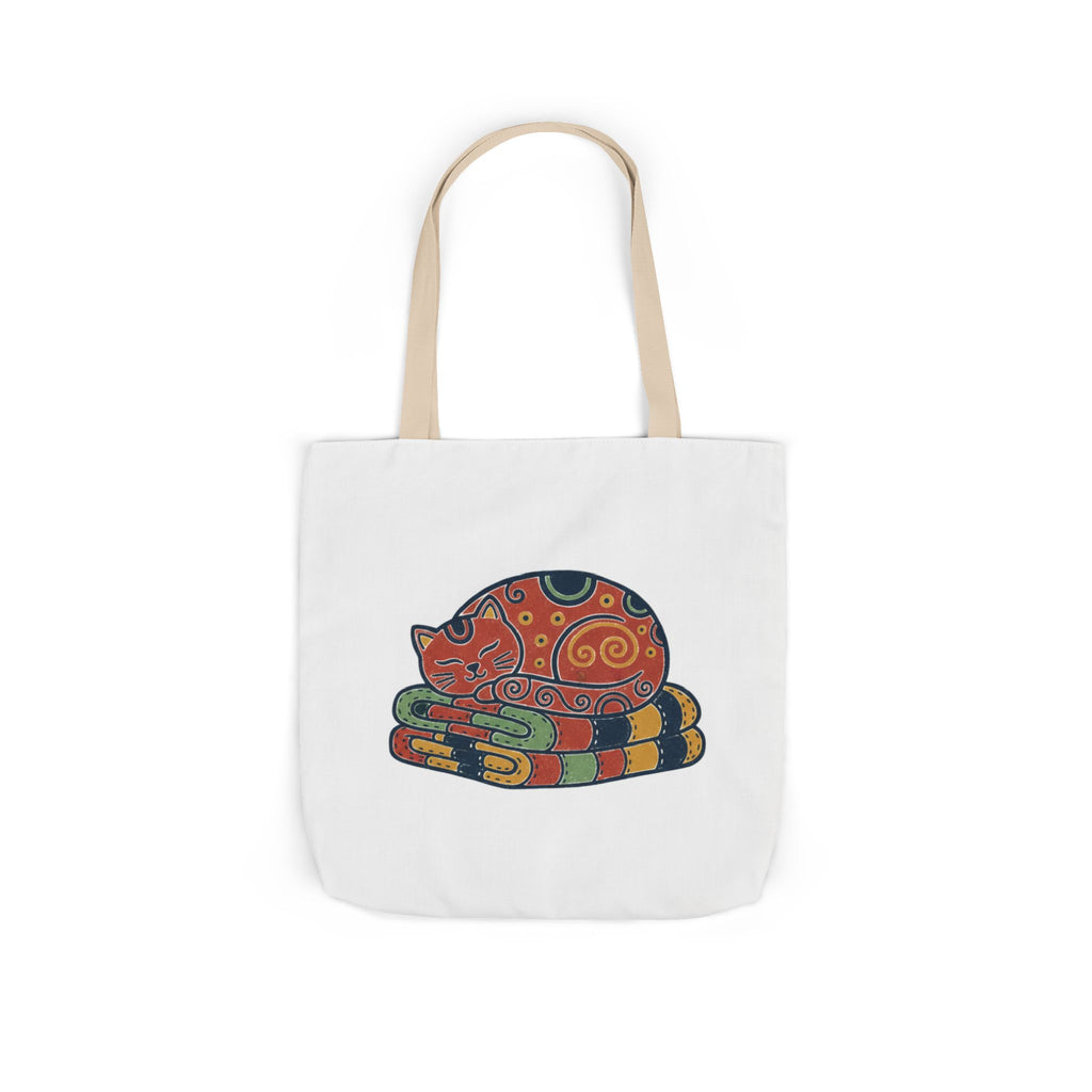 Cat On Quilt Tote