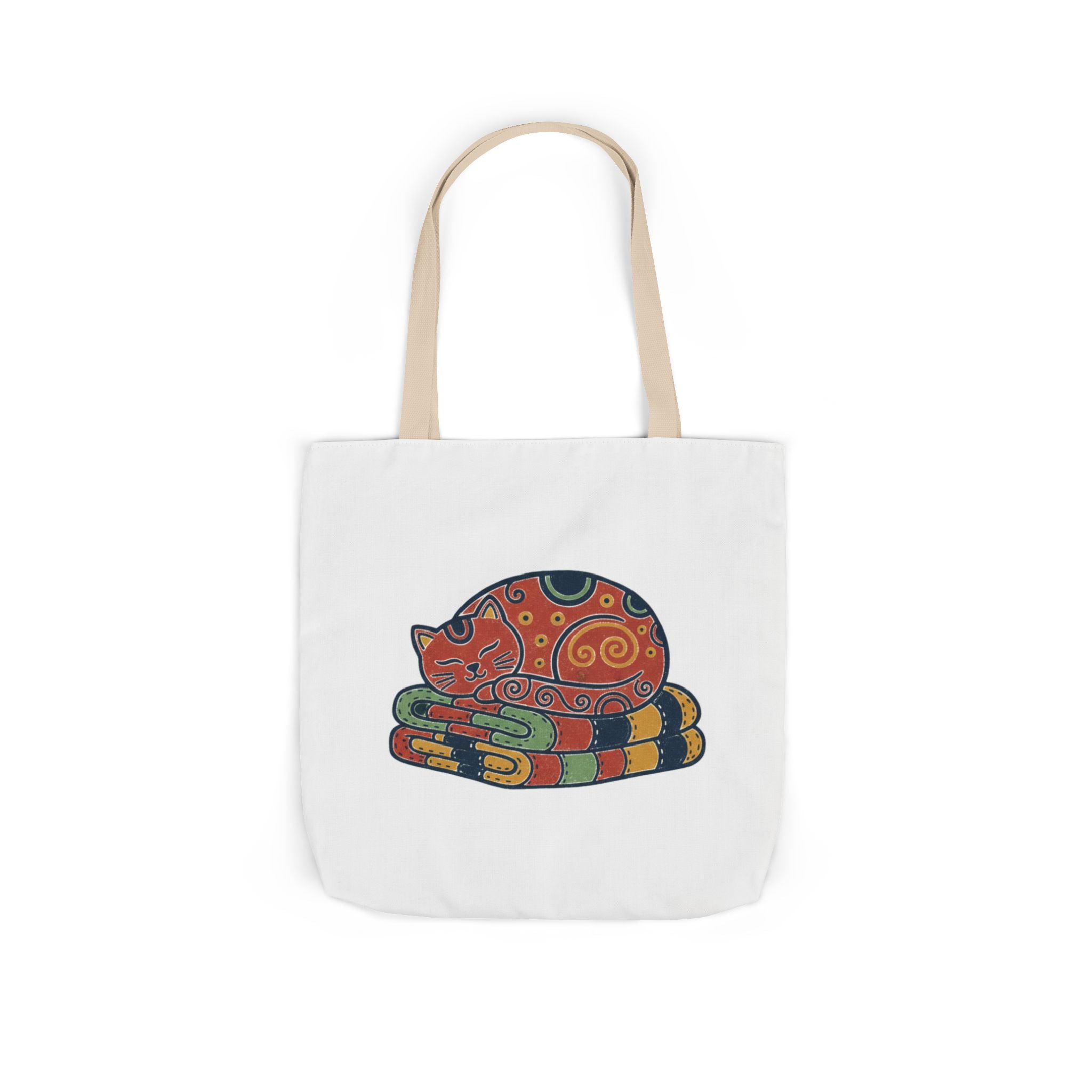 Cat On Quilt Tote