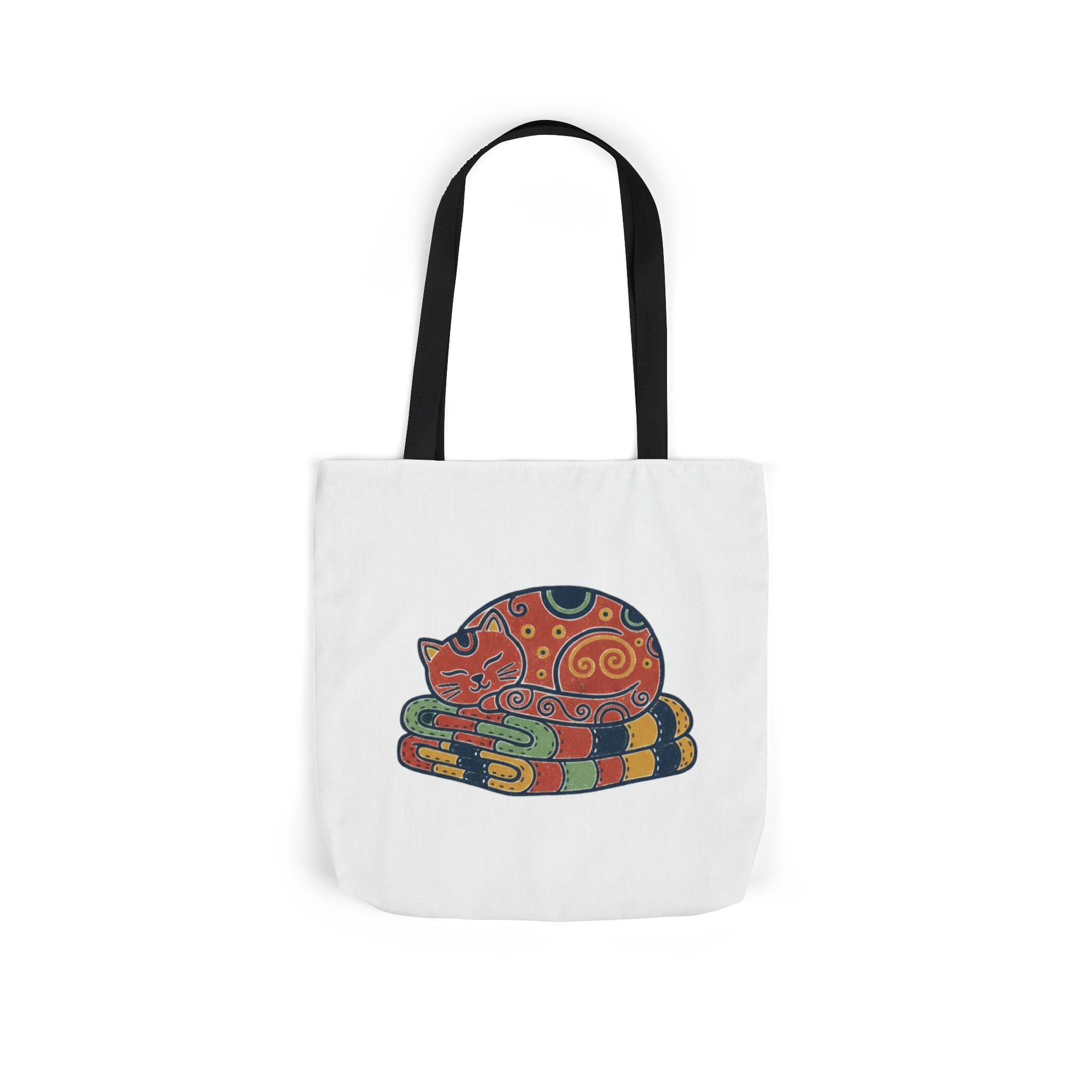 Cat On Quilt Tote