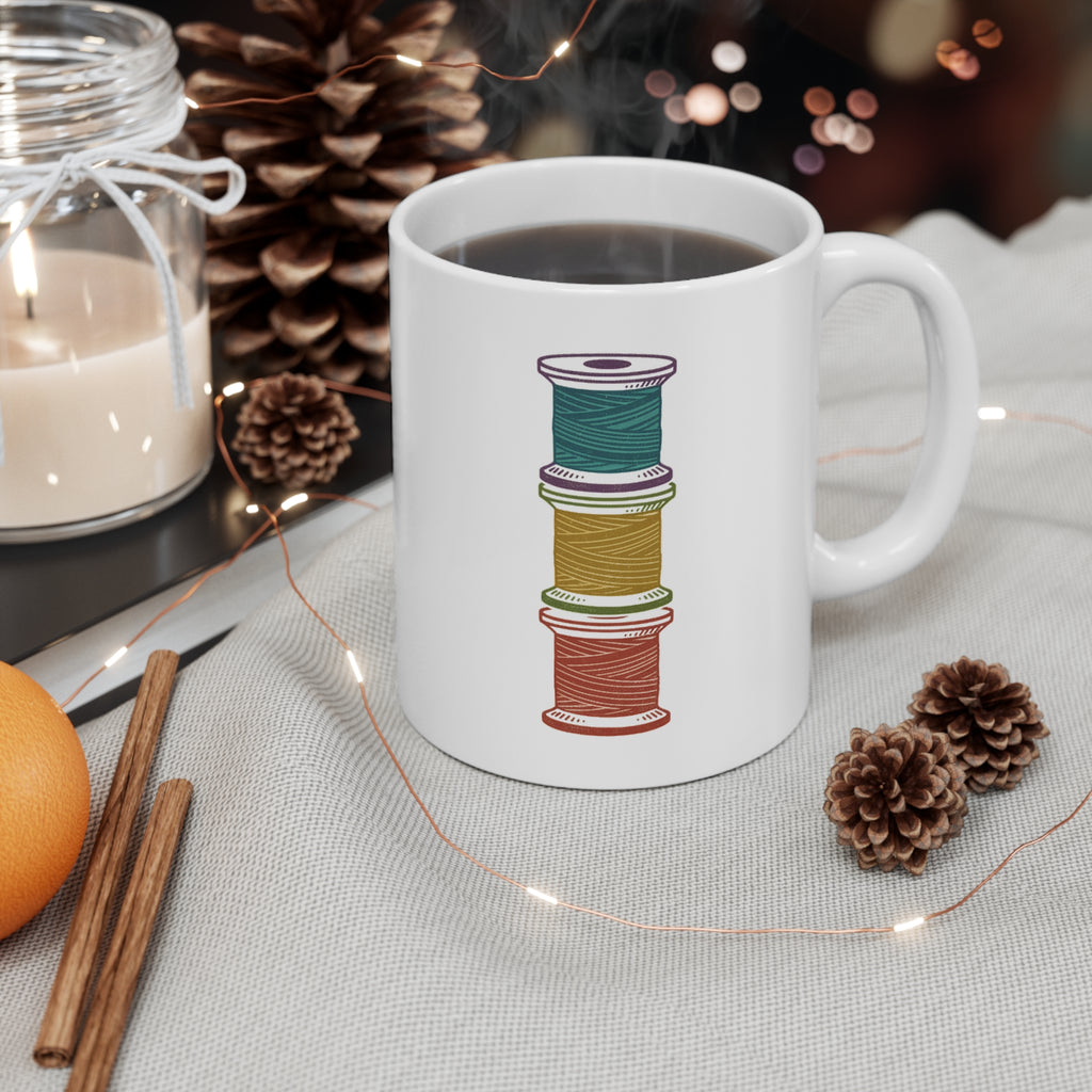 Spool Tower Mug