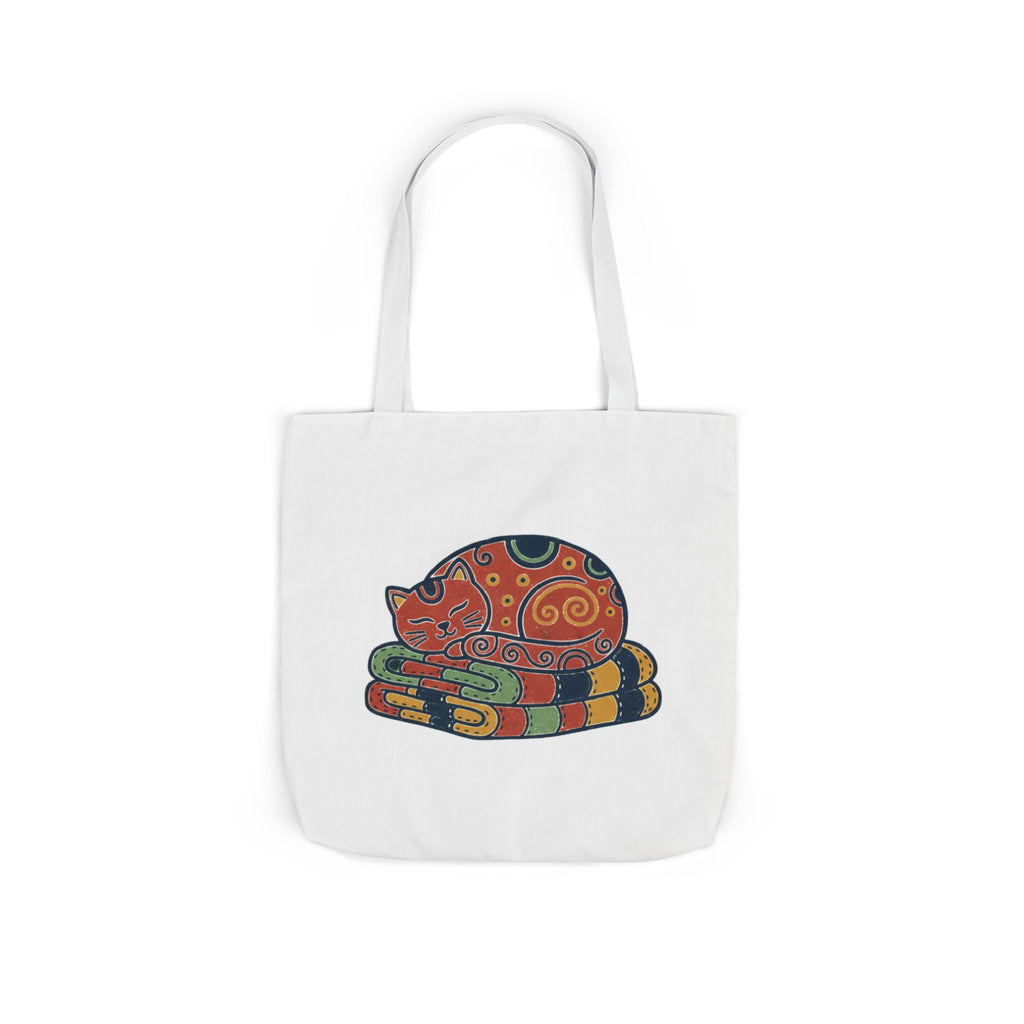 Cat On Quilt Tote