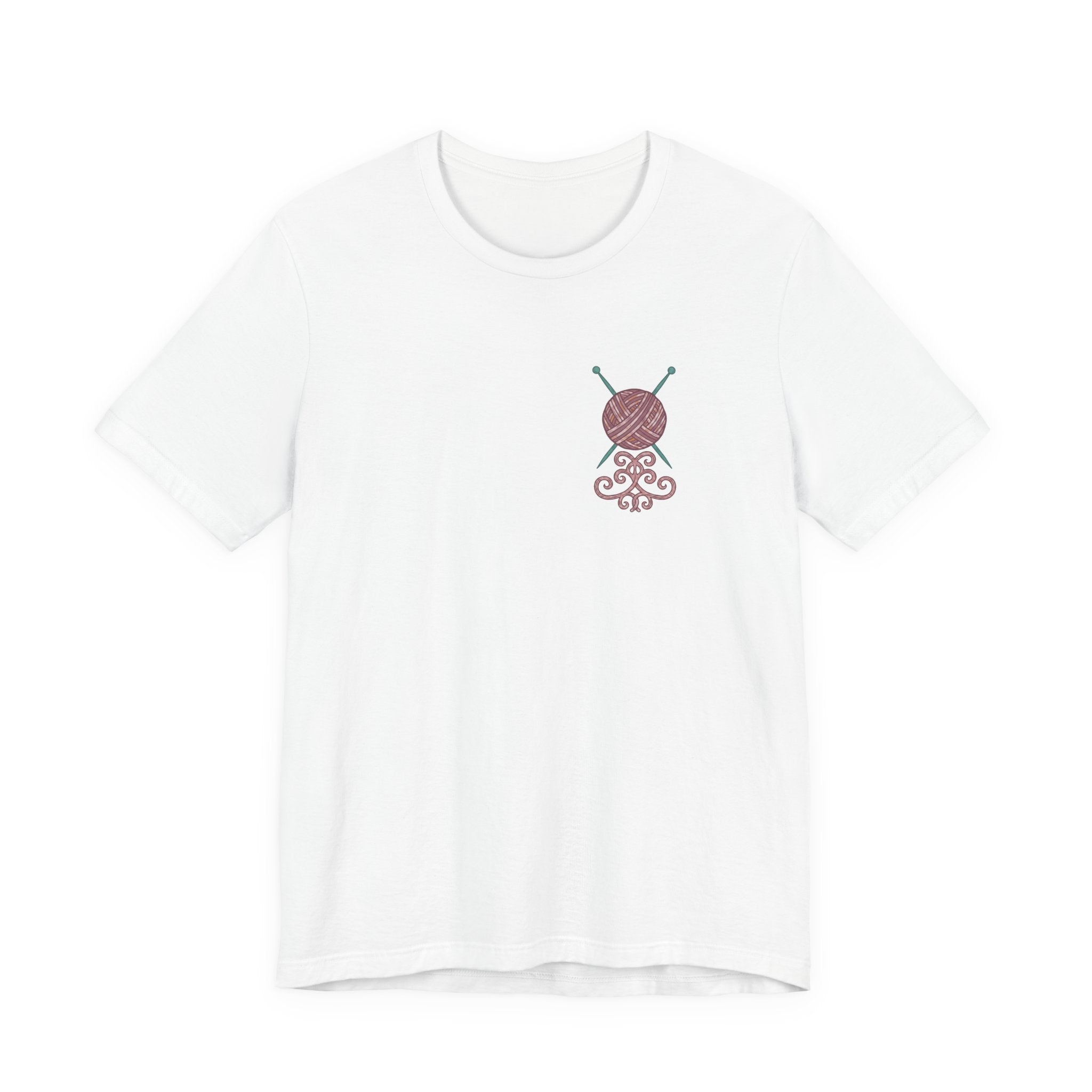 Yarn And Needles Shirt (Front & Back)