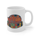 Cat On Quilt Mug