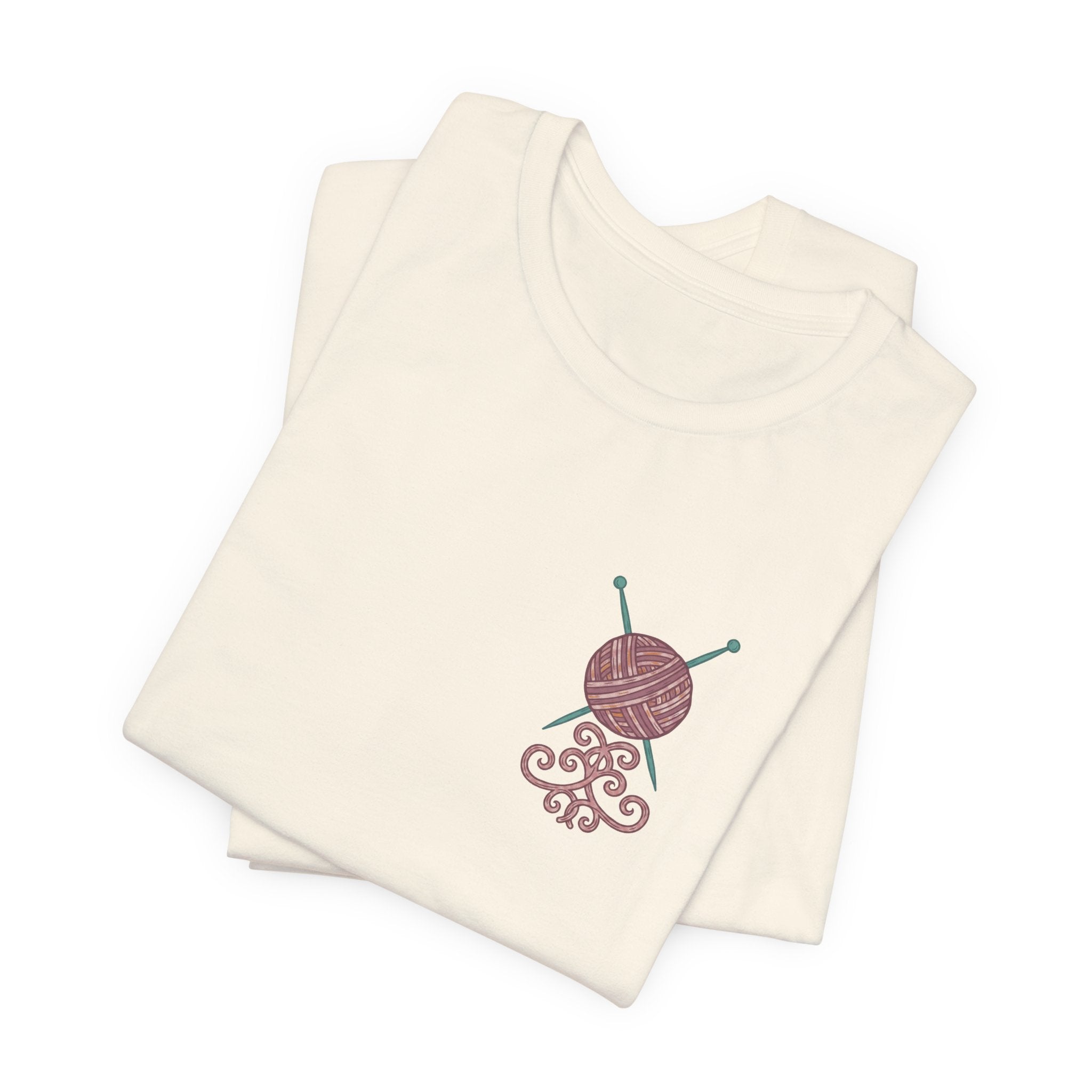 Yarn And Needles Shirt (Front & Back)