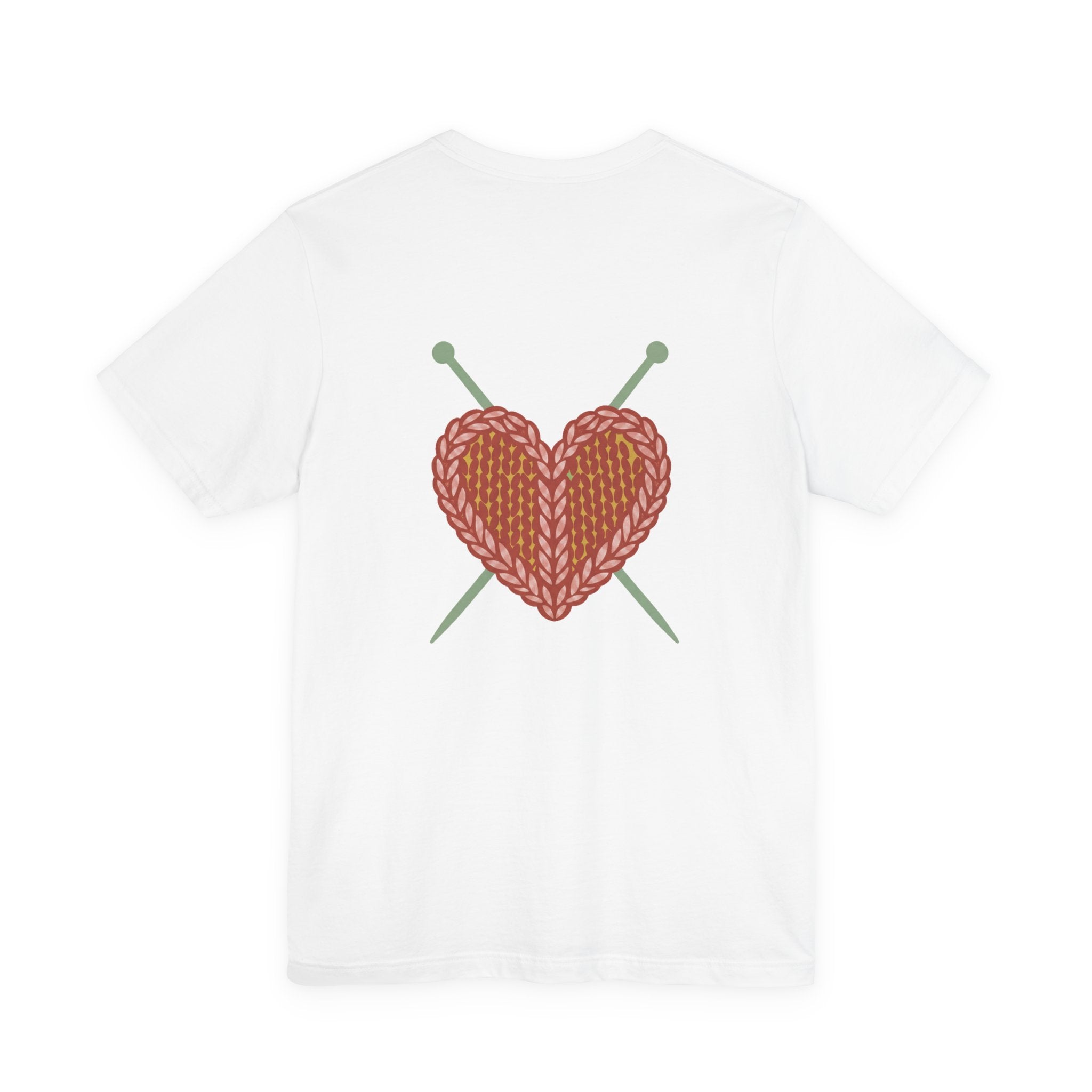 Knit Heart Shirt (Front & Back)