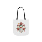 Fabric Floral Spray Tote