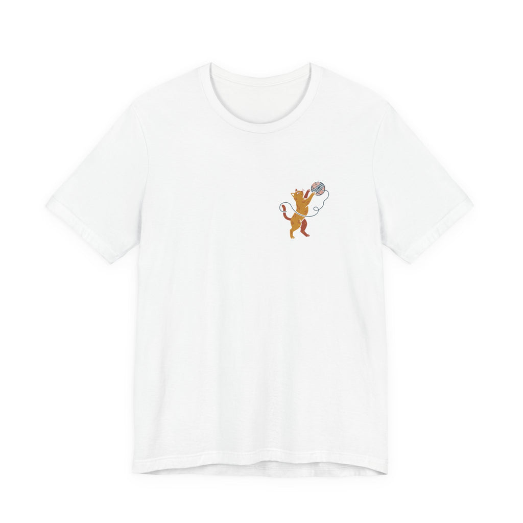 Cat Yarn Ball Shirt (Pocket)