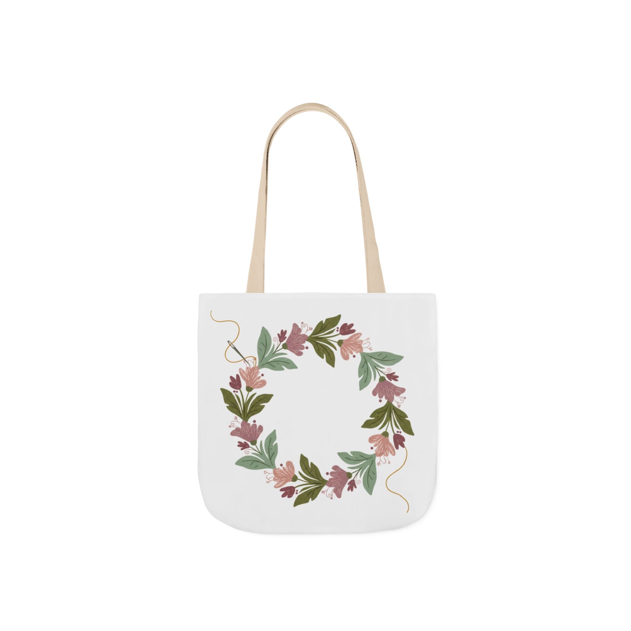 Botanical Wreath Tote