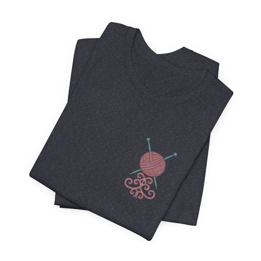 Yarn And Needles Shirt (Front & Back)