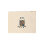 Button Jar Zip Pouch