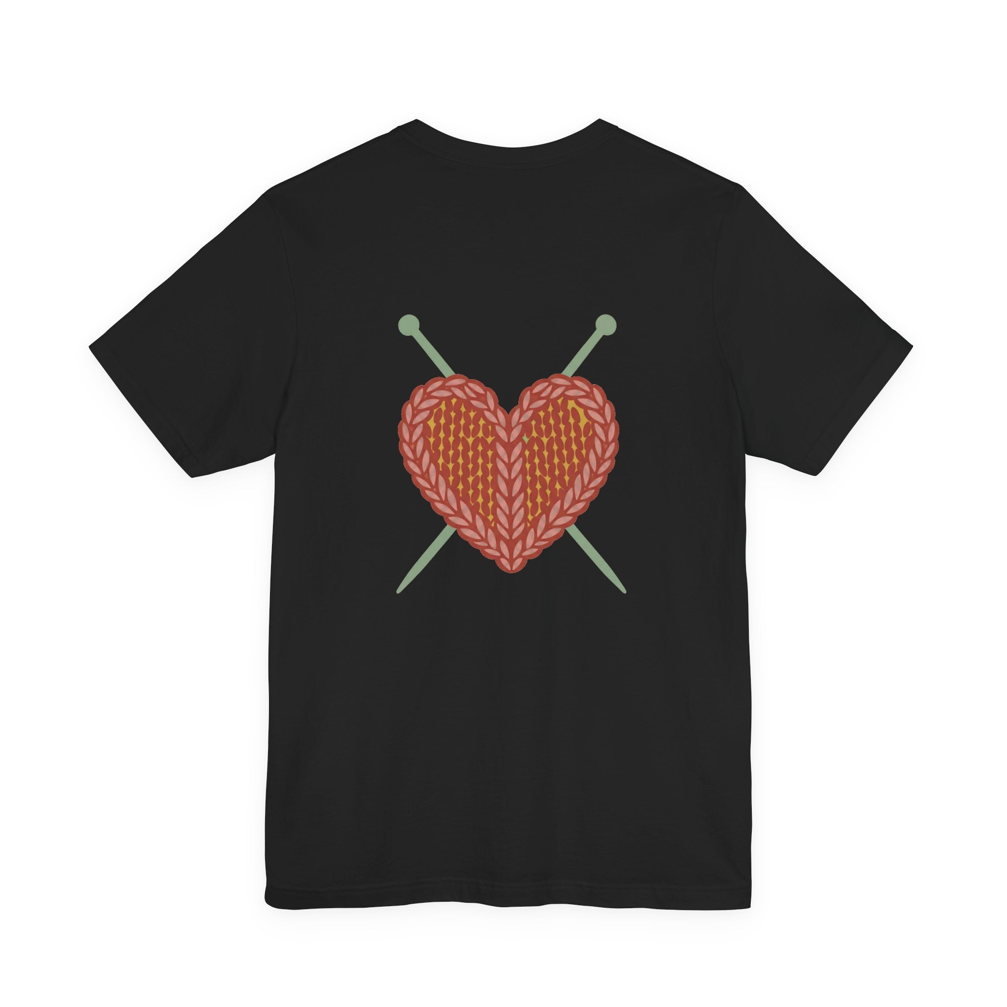 Knit Heart Shirt (Front & Back)
