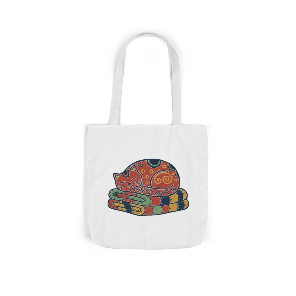 Cat On Quilt Tote