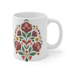 Fabric Floral Spray Mug