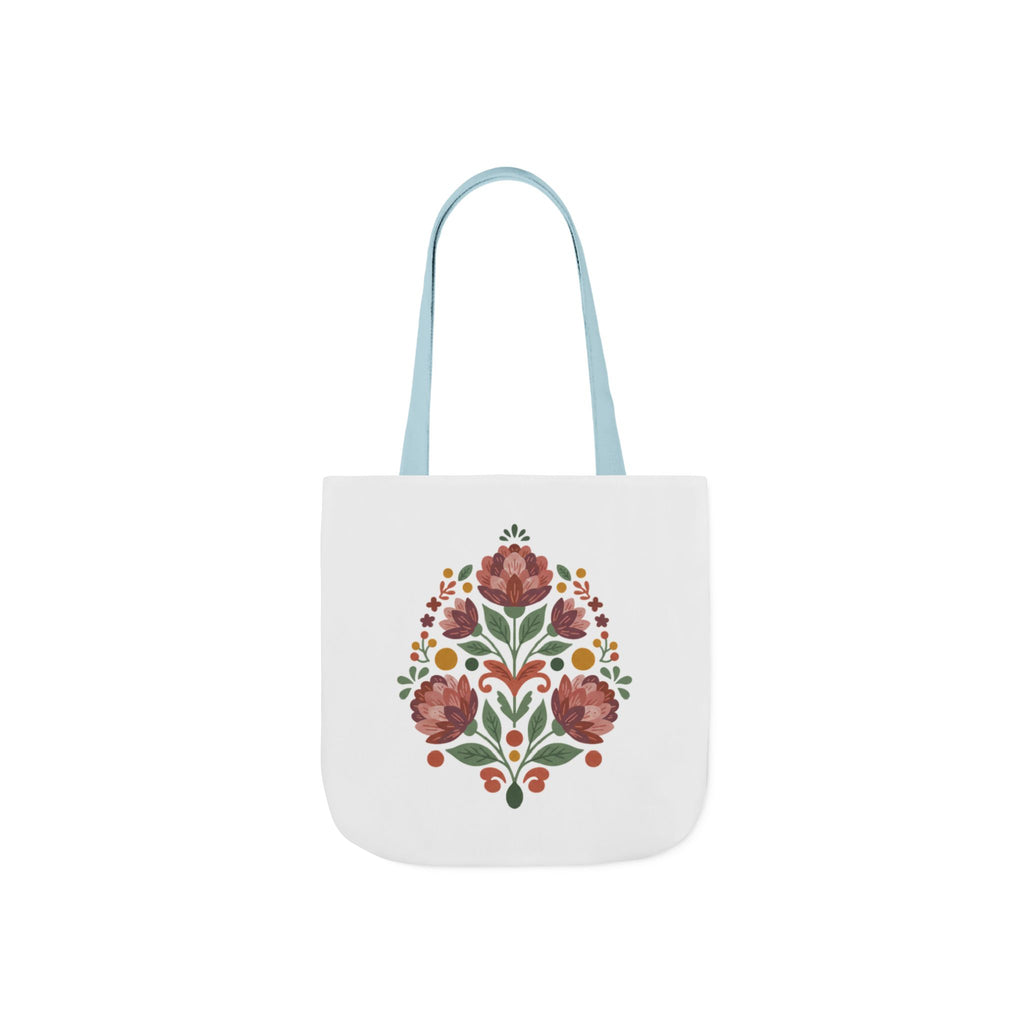 Fabric Floral Spray Tote
