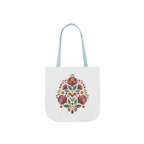Fabric Floral Spray Tote