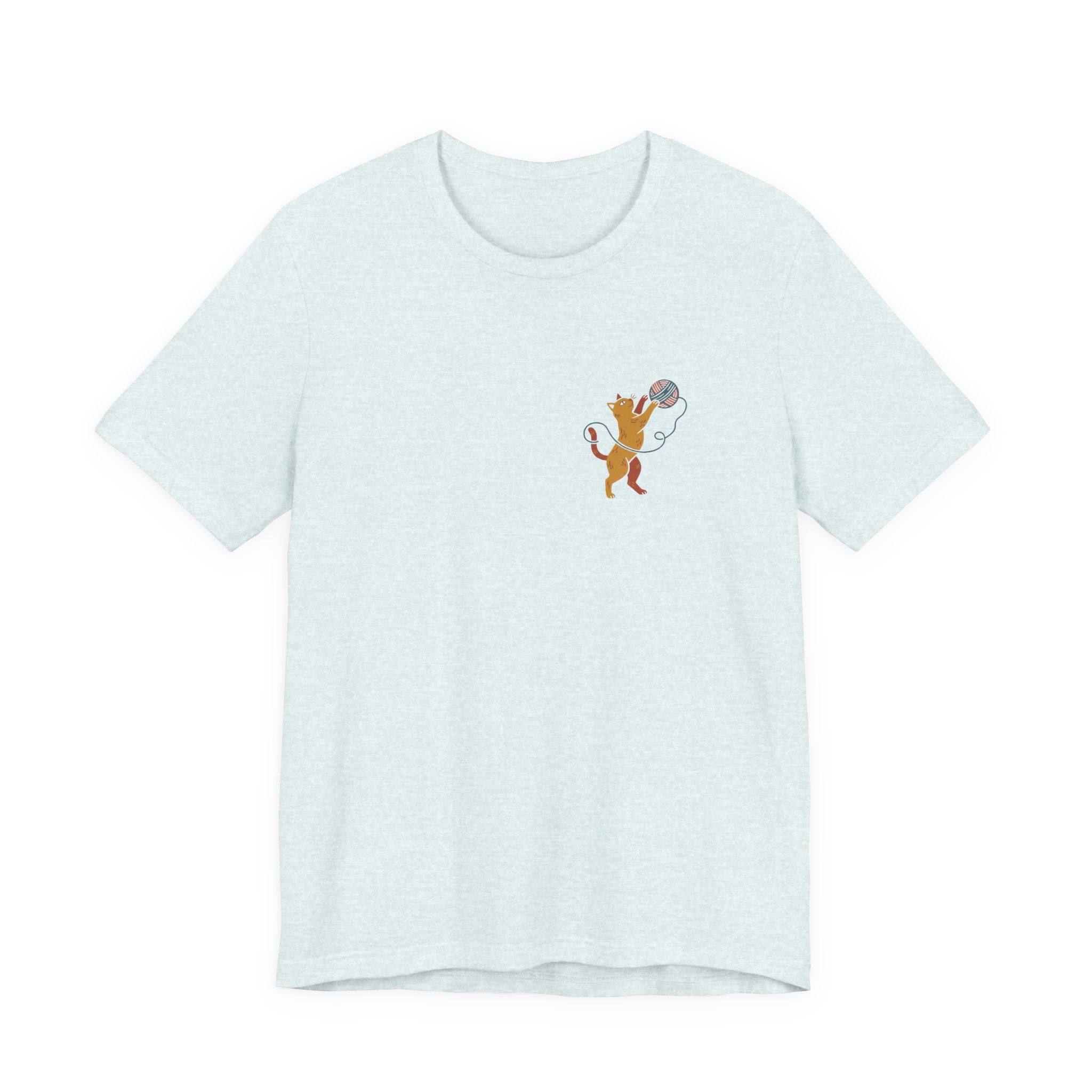 Cat Yarn Ball Shirt (Pocket)