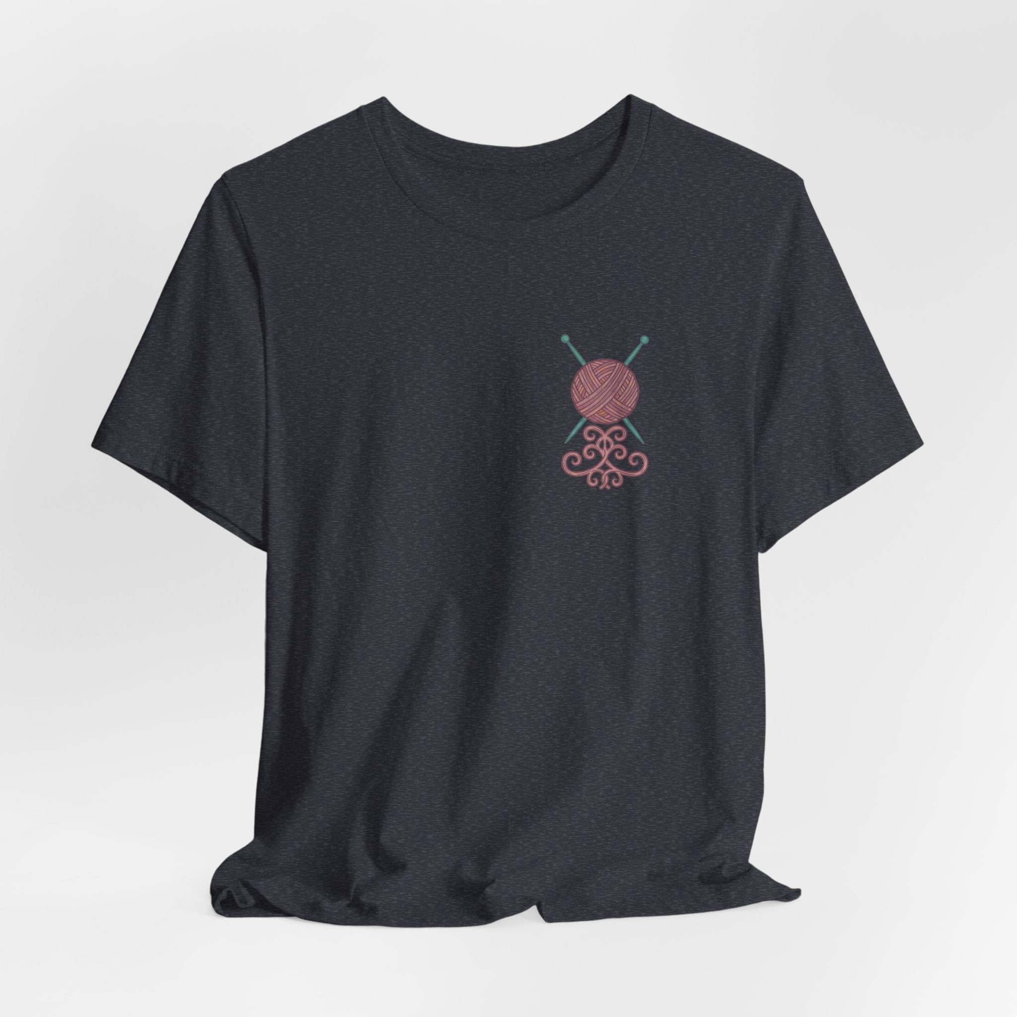 Yarn And Needles Shirt (Front & Back)
