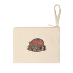 Cat On Quilt Zip Pouch