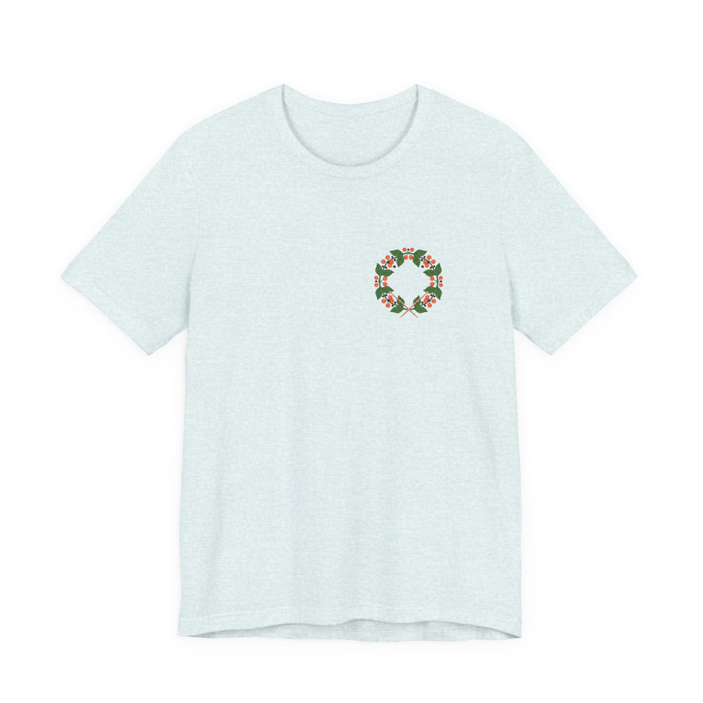 Yarn Wreath Shirt (Pocket)