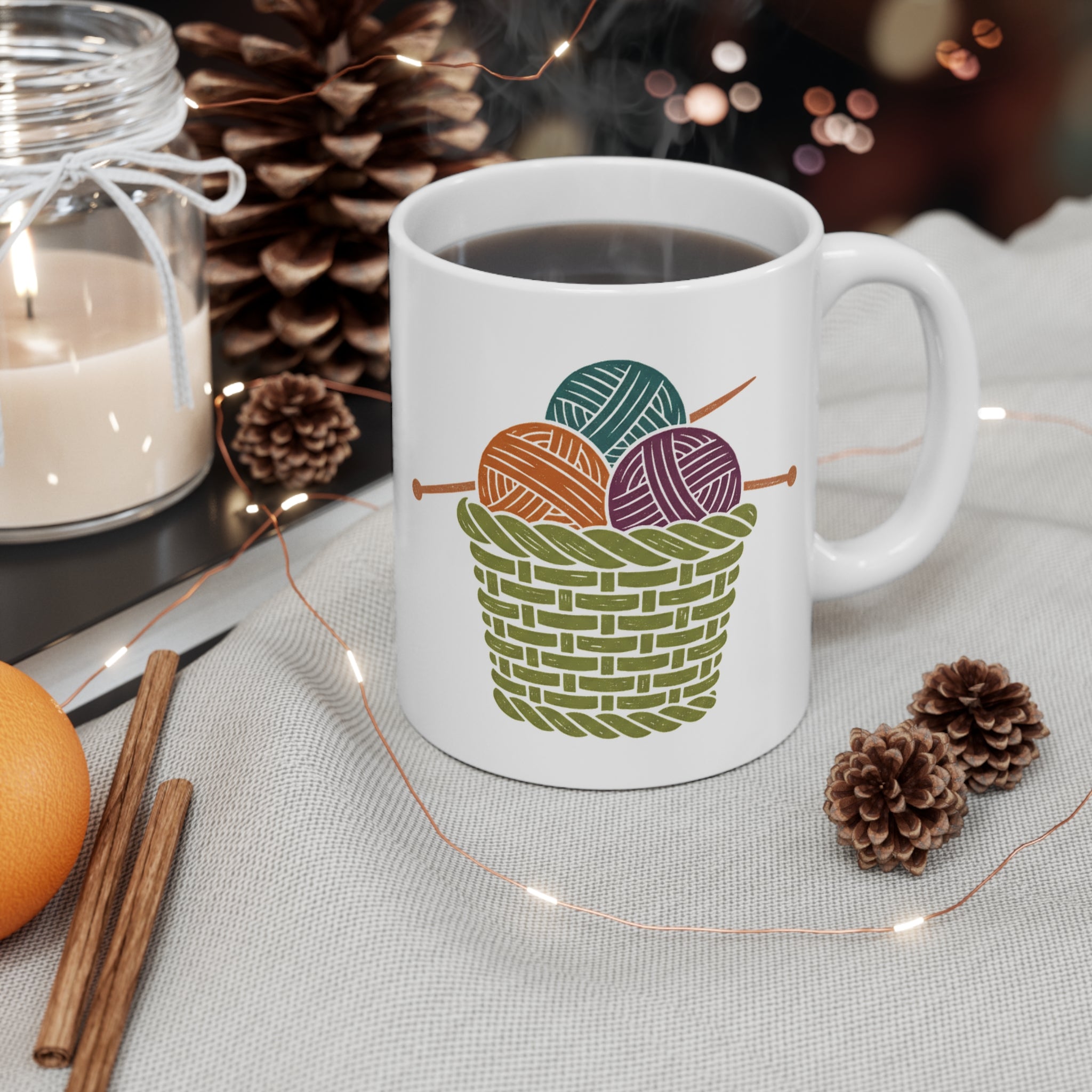 Yarn Basket Mug