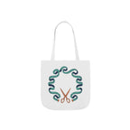 Scissors Tape Wreath Tote