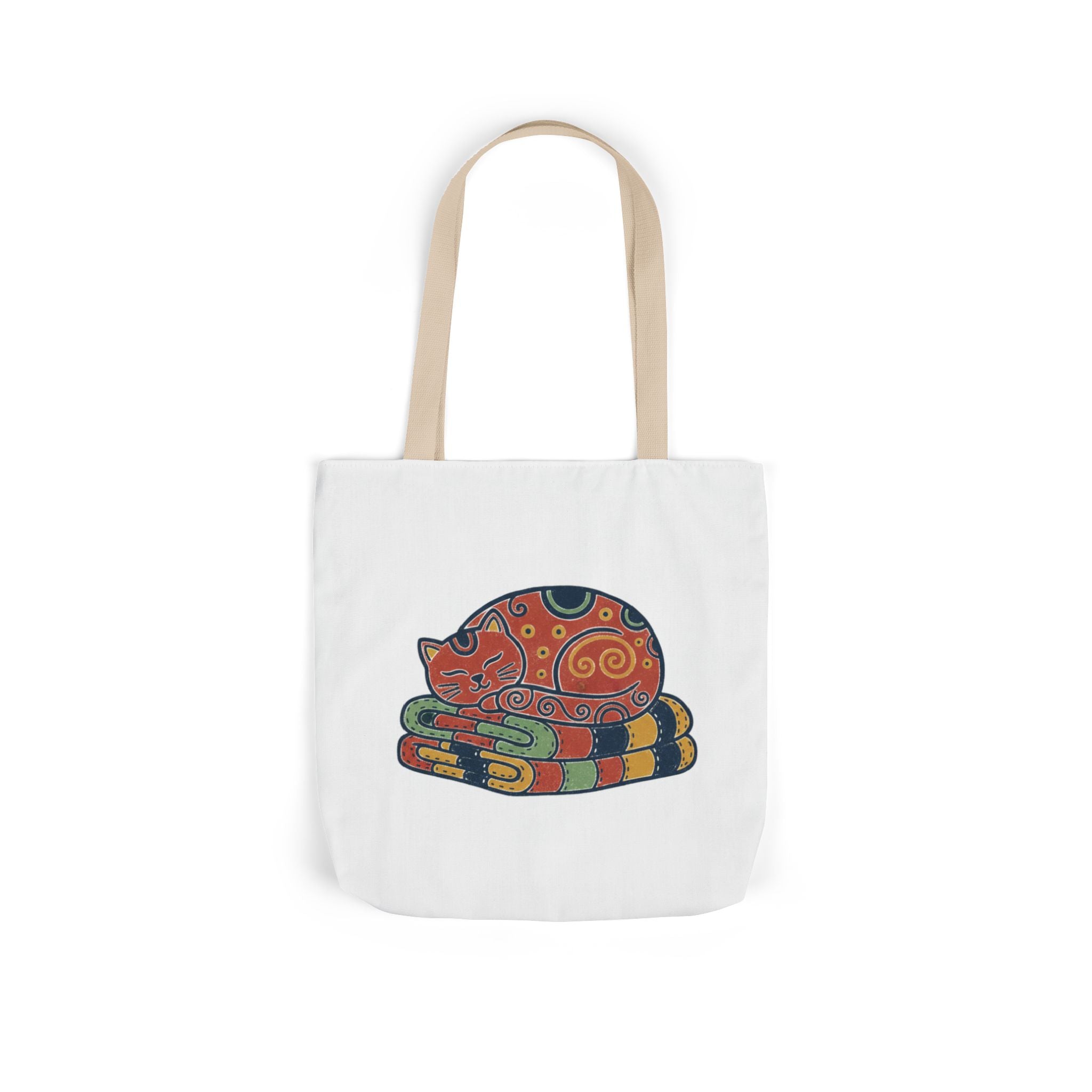 Cat On Quilt Tote