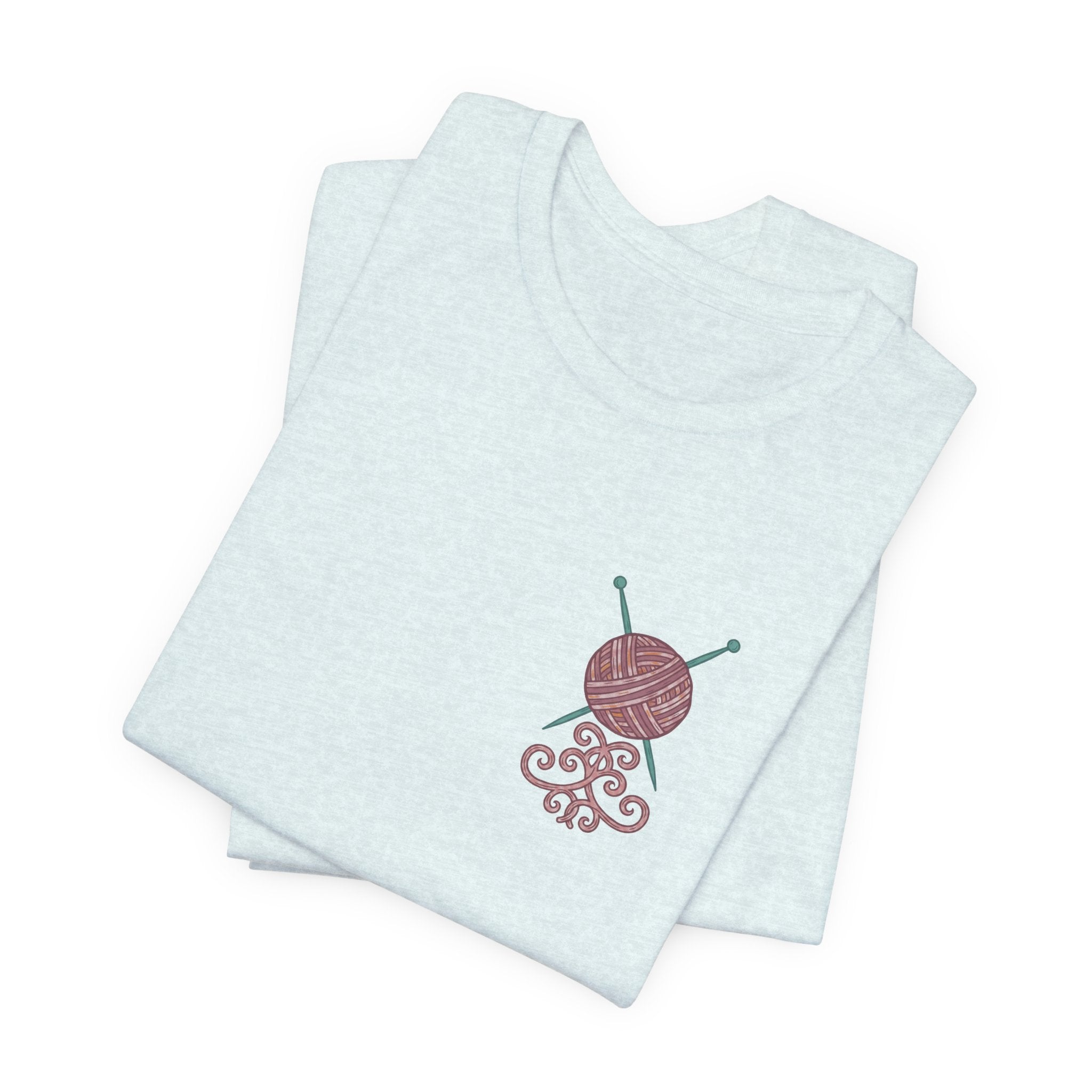 Yarn And Needles Shirt (Front & Back)