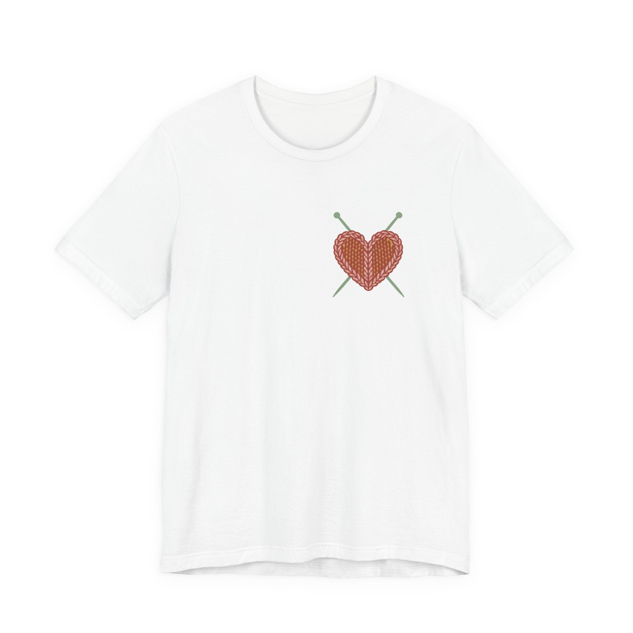 Knit Heart Shirt (Front & Back)