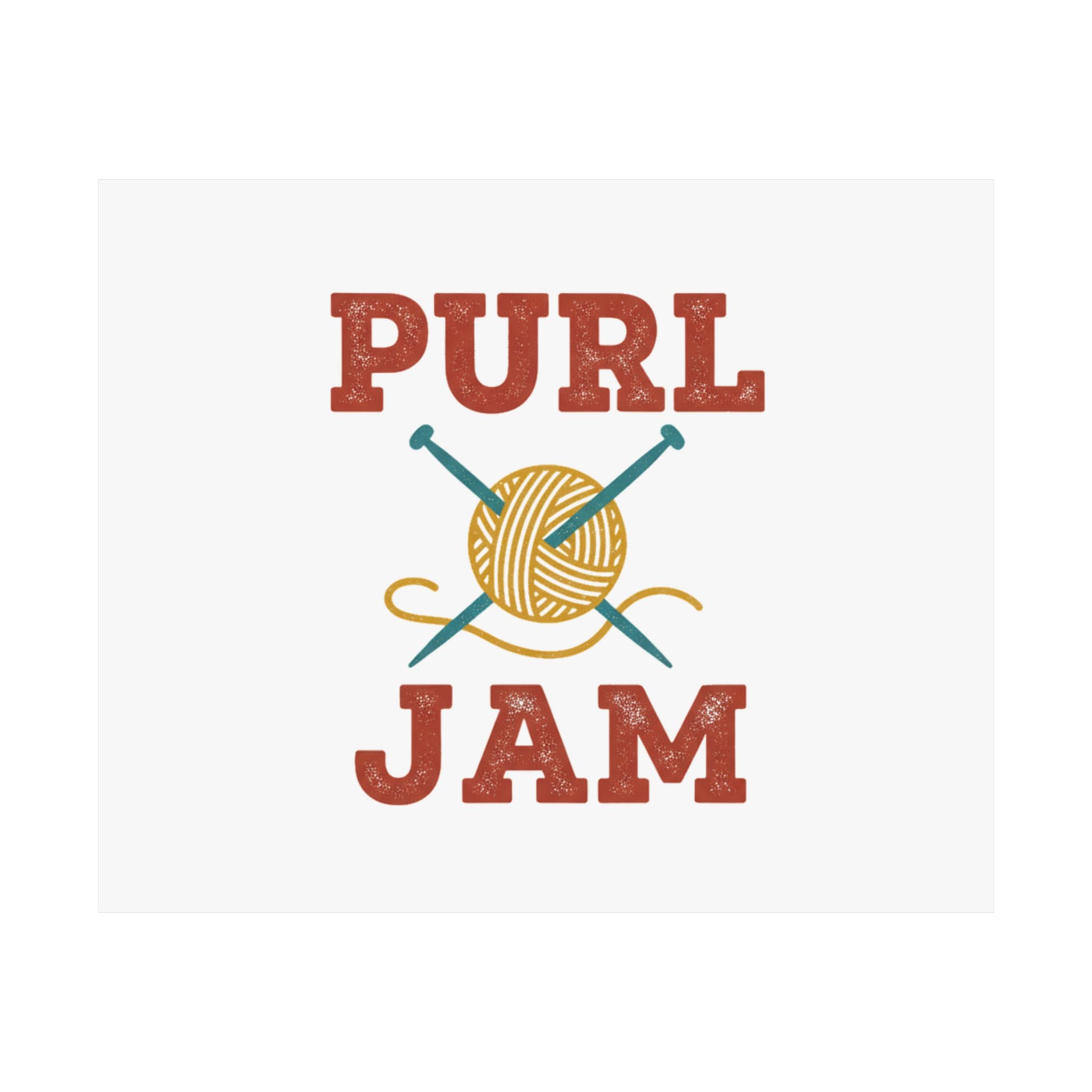 Purl Jam Poster