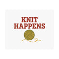 Knit Happens Poster
