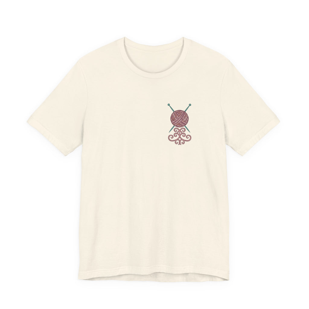 Yarn And Needles Shirt (Front & Back)