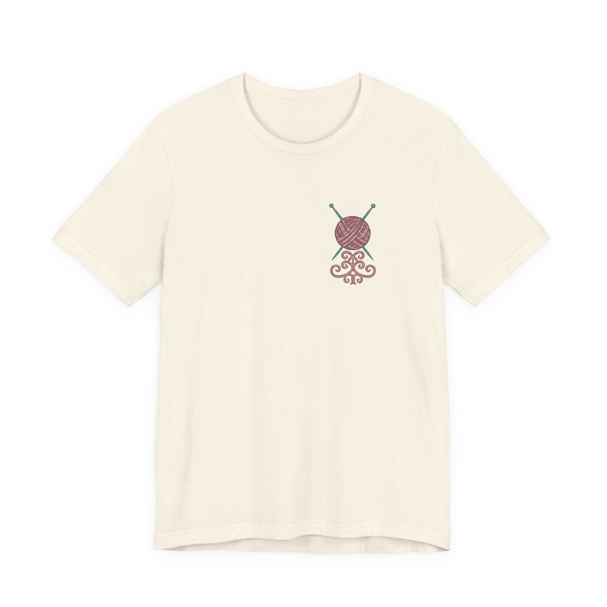 Yarn And Needles Shirt (Front & Back)