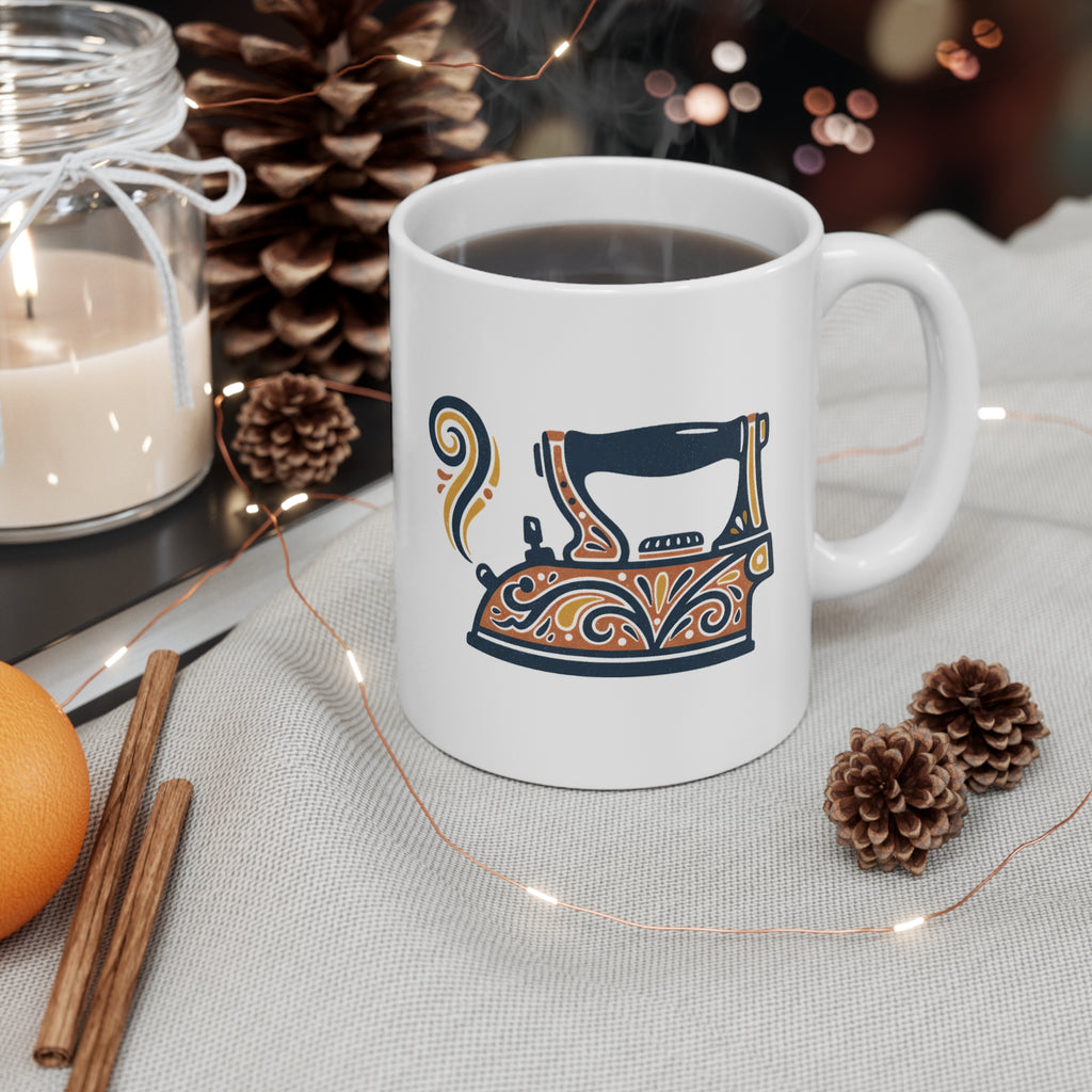 Vintage Iron Mug