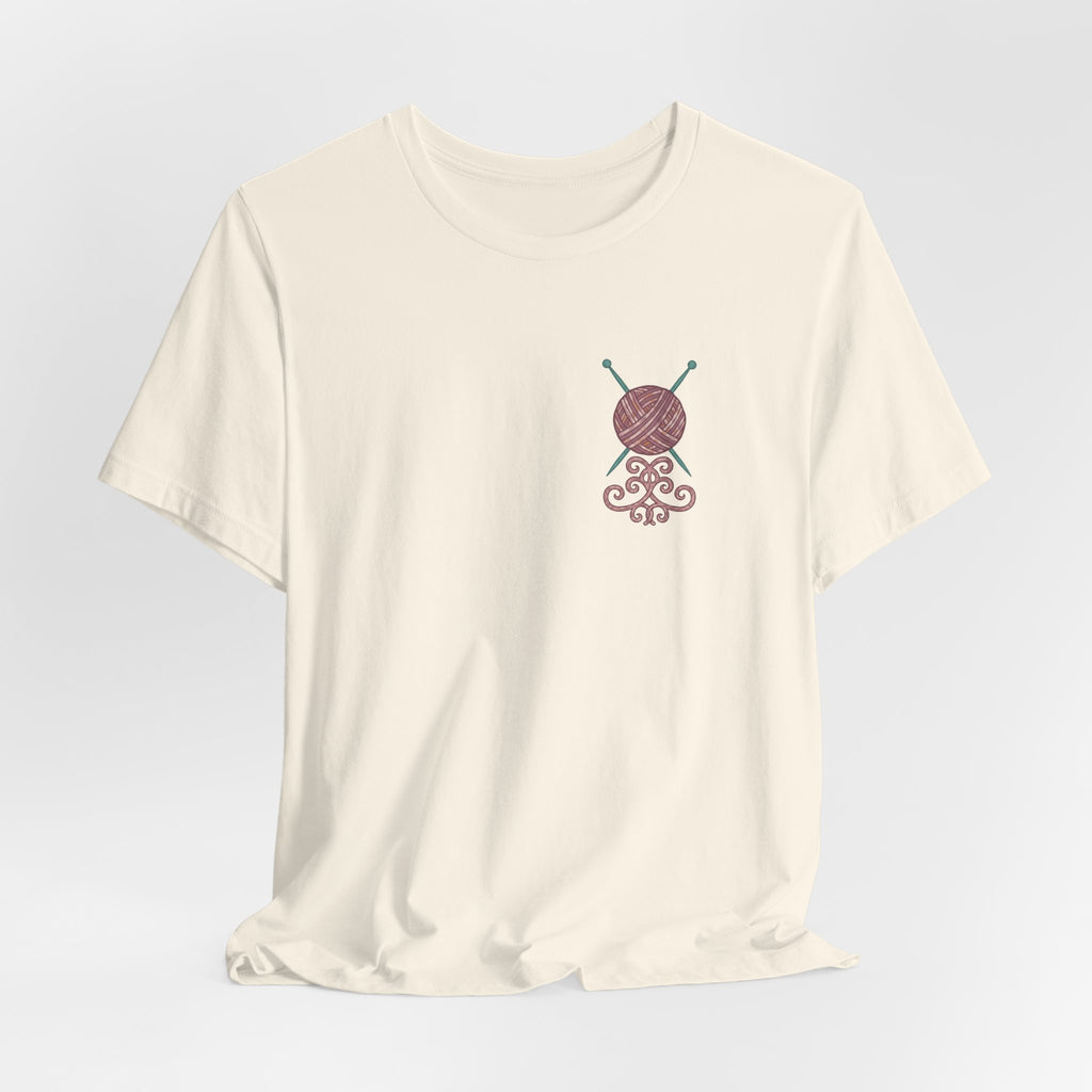 Yarn And Needles Shirt (Front & Back)